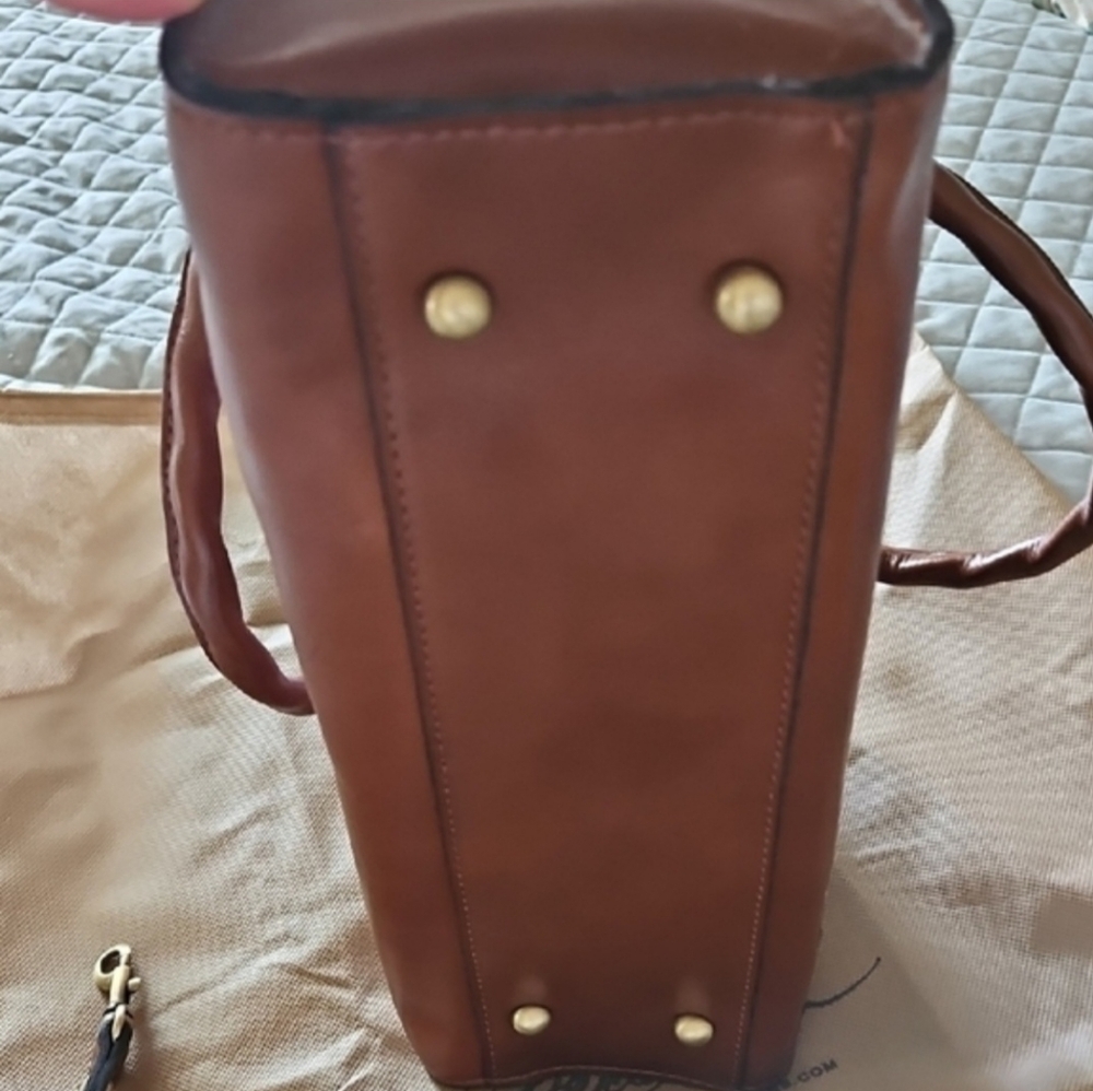 Patricia Nash Distressed Vintage Leather Zacona Handbag - Picture 10 of 12